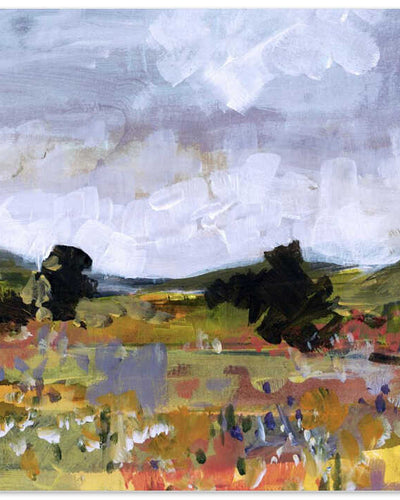 Vibrant Countryside Fields