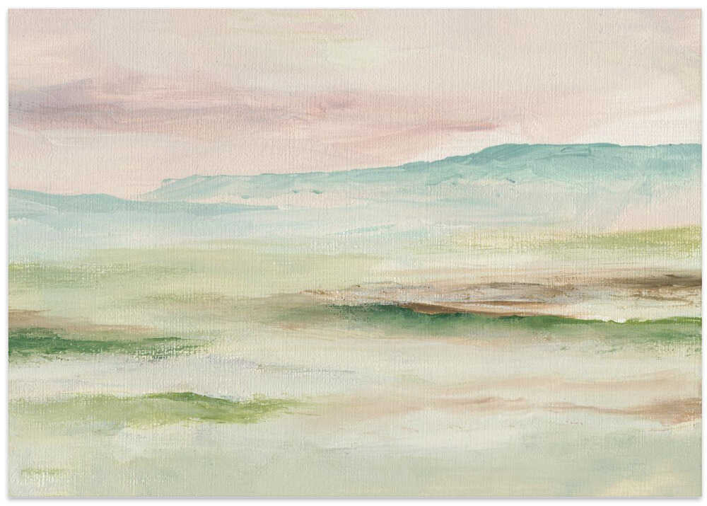 "Serene Abstract Landscape No. 2" by Nikita Jariwala — Landscape Wall Art