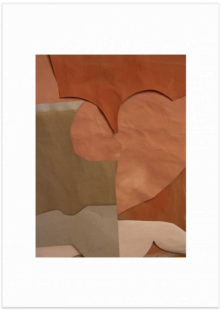 Earthy Leather Abstract