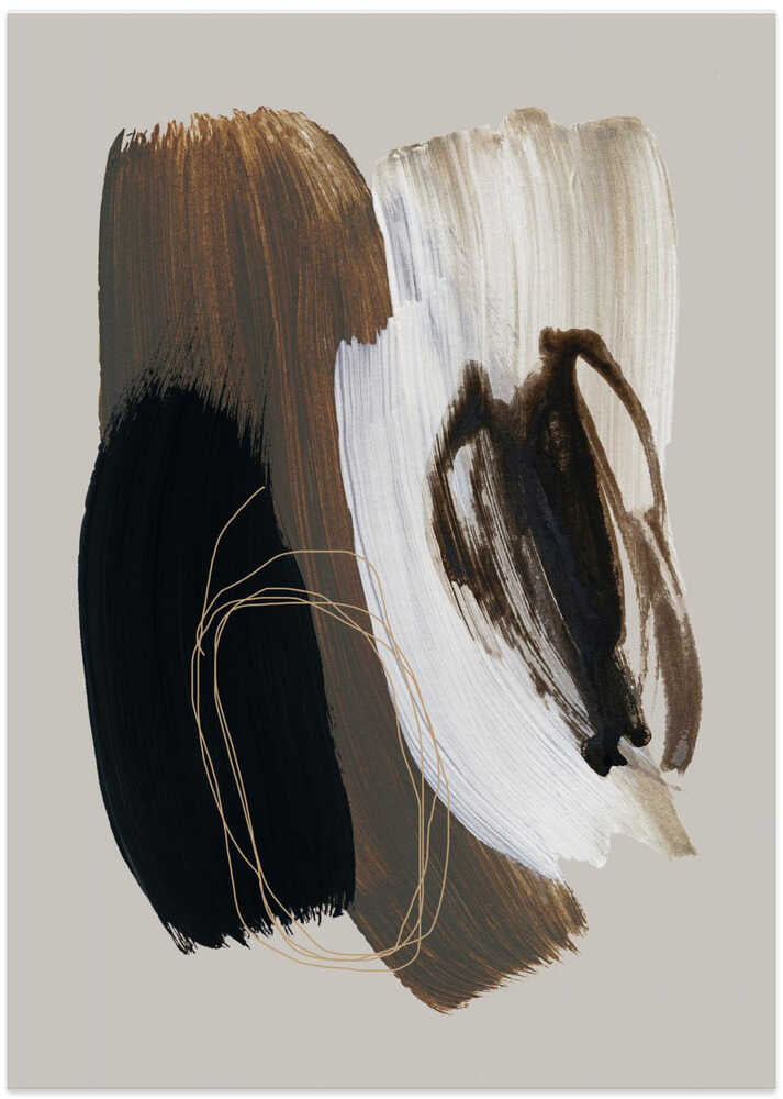 Abstract Brush Strokes 108X