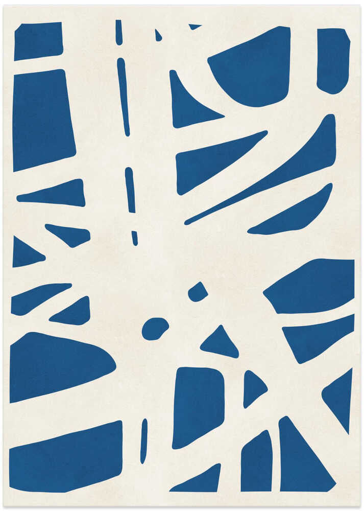 Abstract Blue Pattern