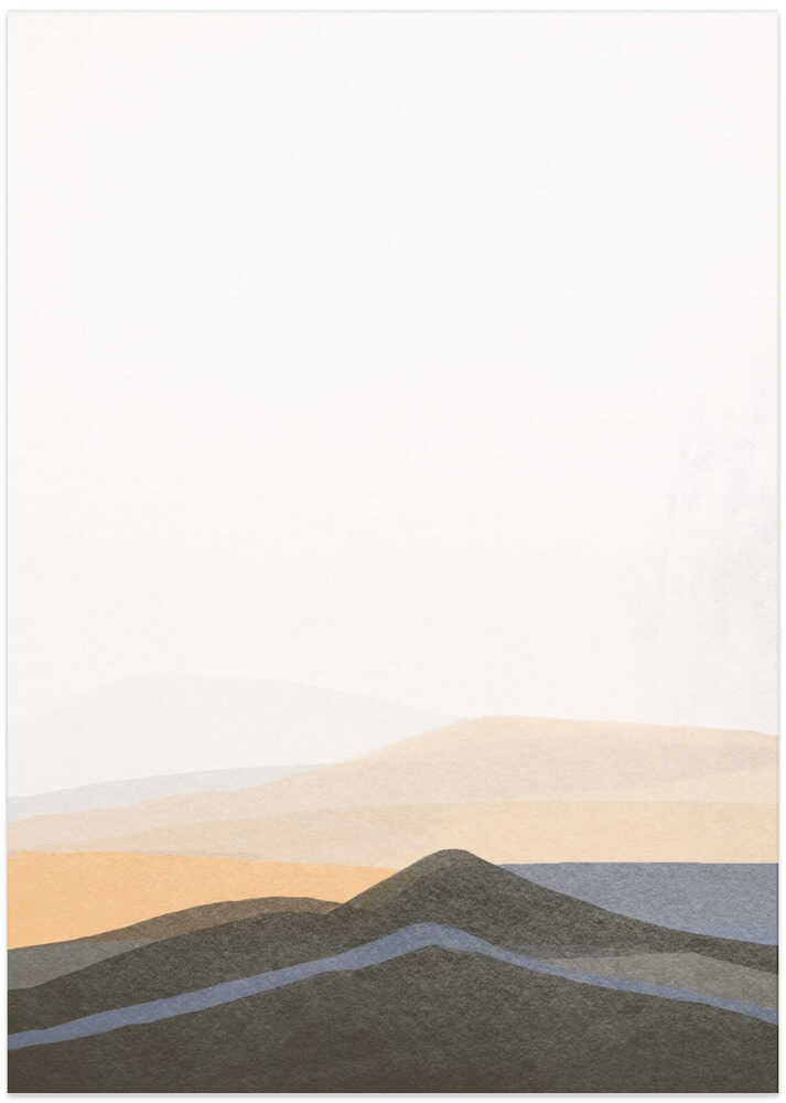 Abstract Desert Horizon