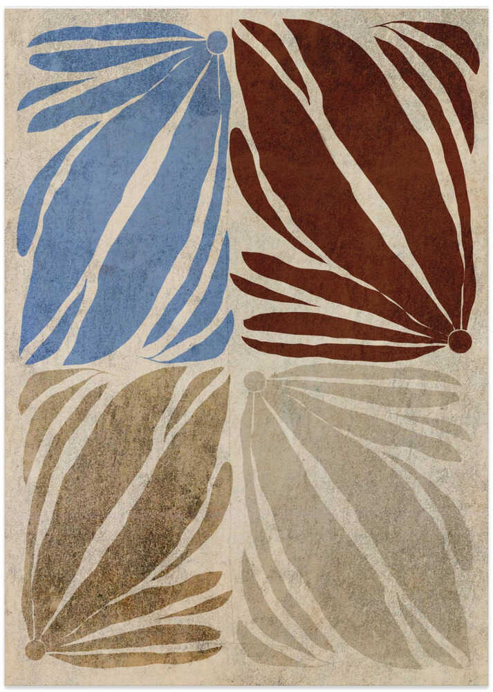 Colorful Leaf Quartet
