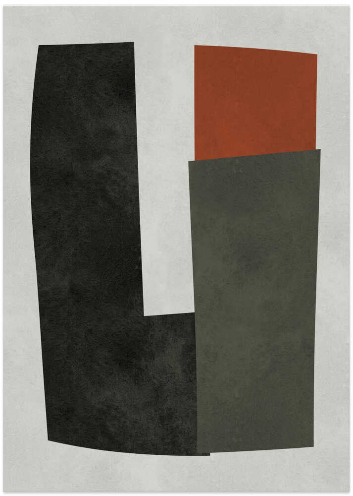 Abstract Earth Tone Geometry