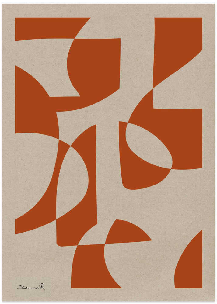 "Profond" by Dan Hobday — Abstract Wall Art
