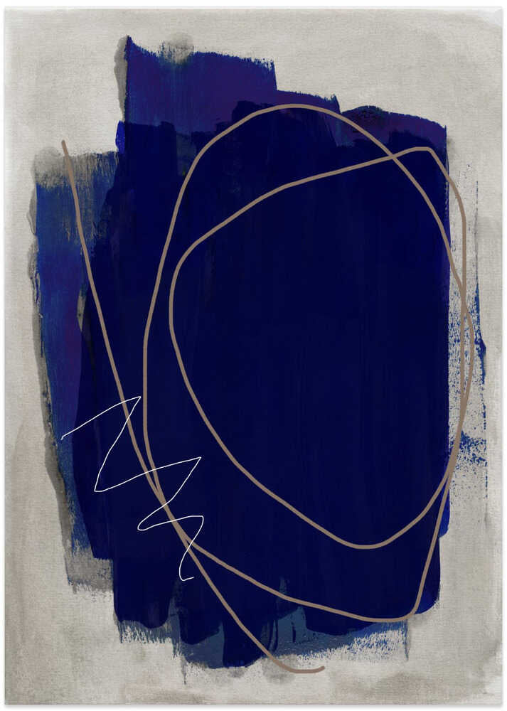 Blue Strokes 5