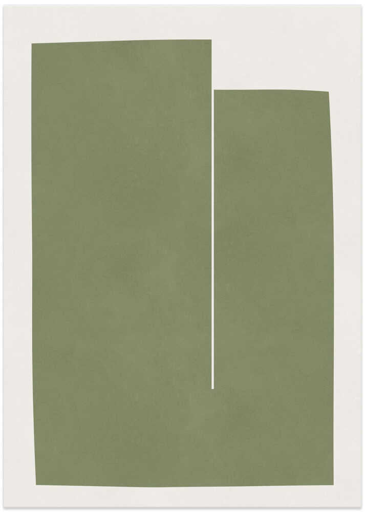 Green Minimalist Abstract