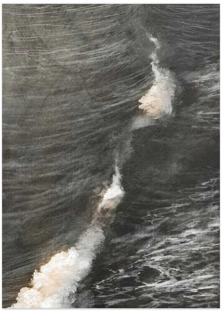"Nine Thirty Wave" by Dan Hobday — Coastal Wall Art