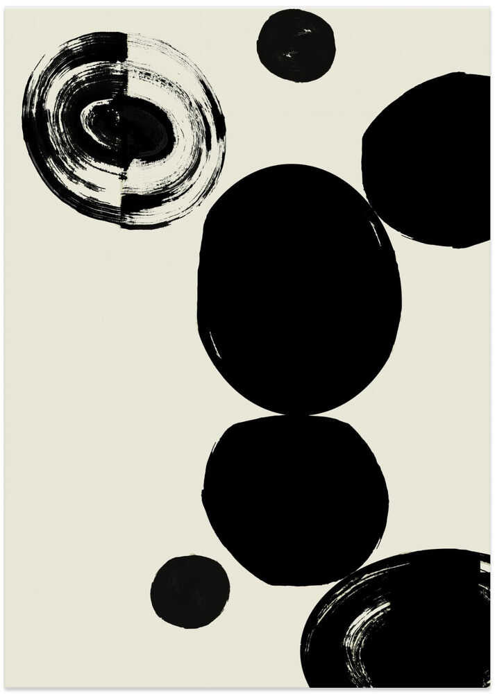Abstract Black Forms