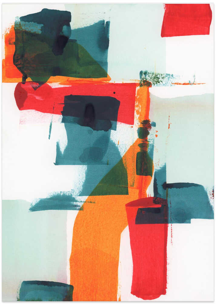 Vibrant Geometric Layers