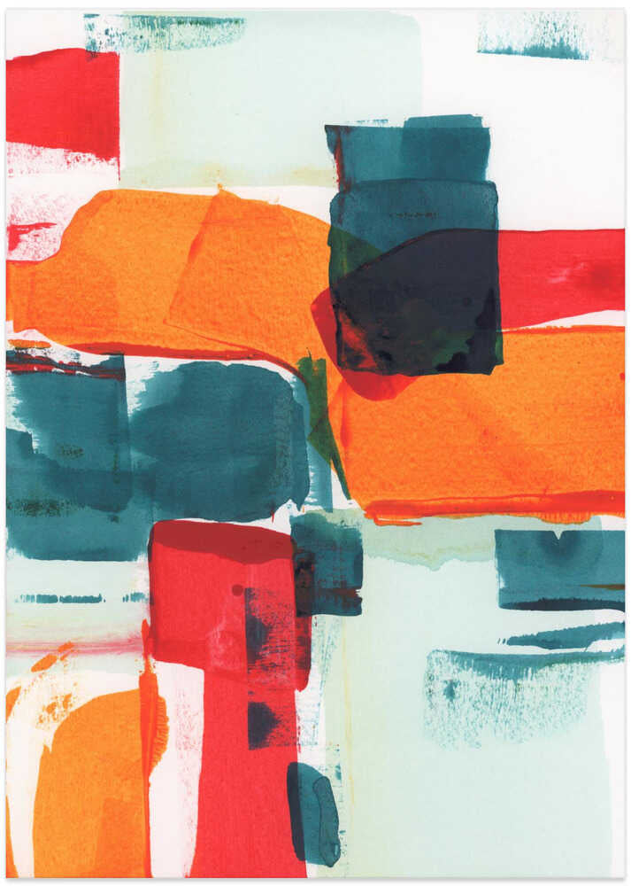 Vibrant Color Blocks