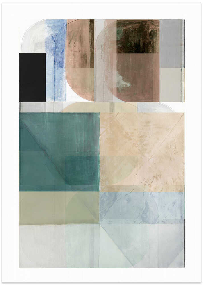 Muted Geometric Layers