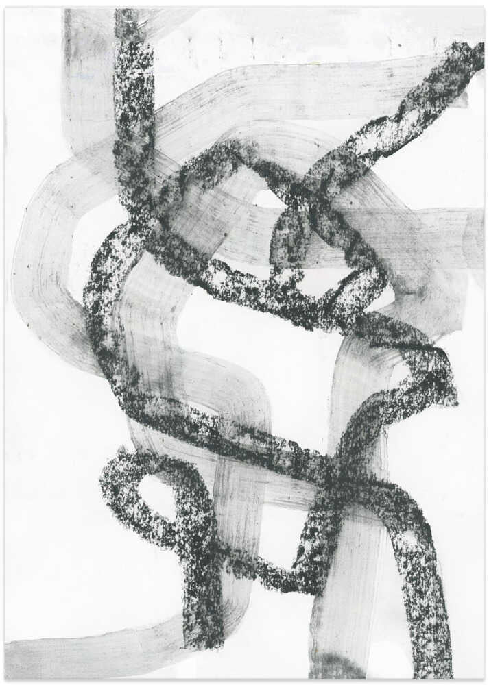 Intertwined Textured Lines