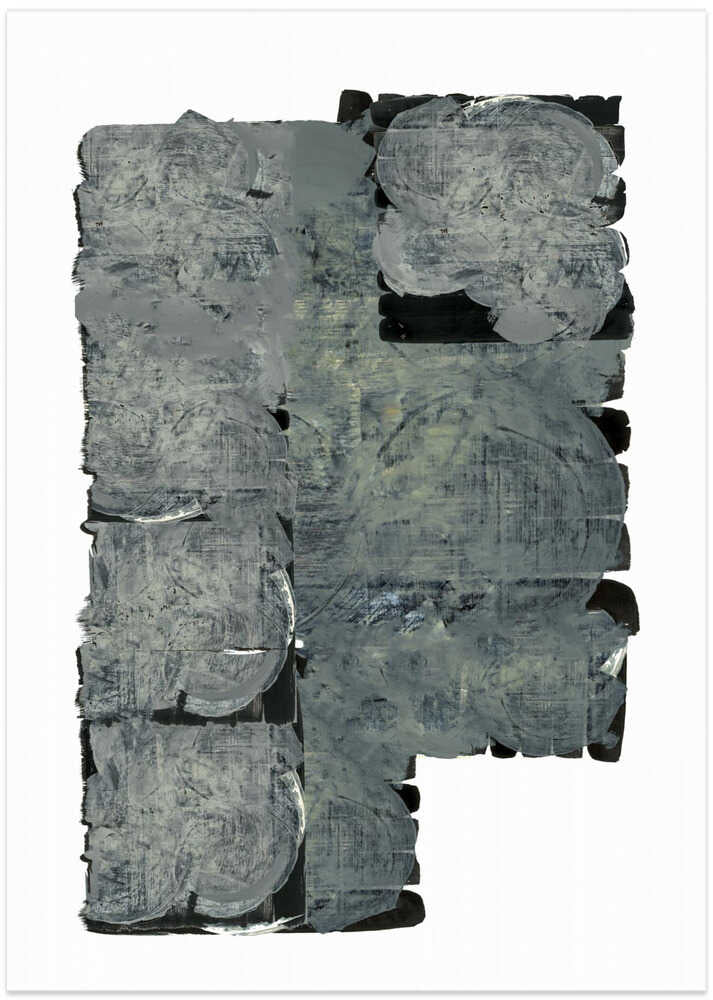 Textured Gray Abstract