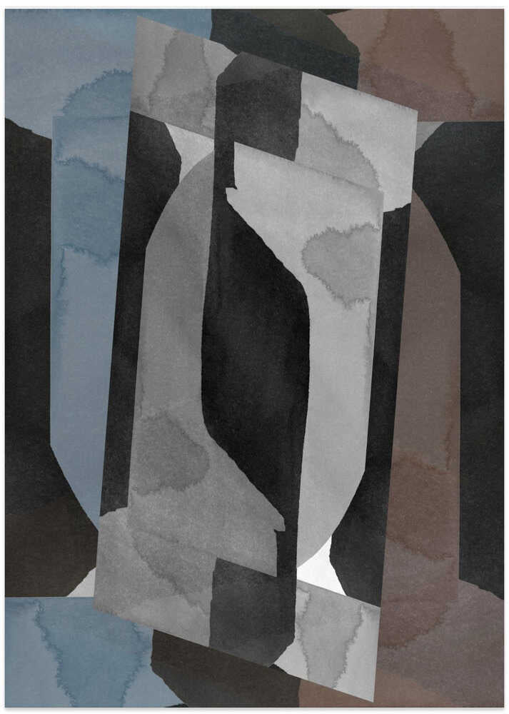 Layered Geometric Watercolor