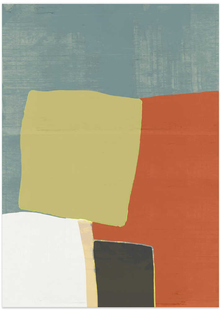 Muted Geometric Blocks