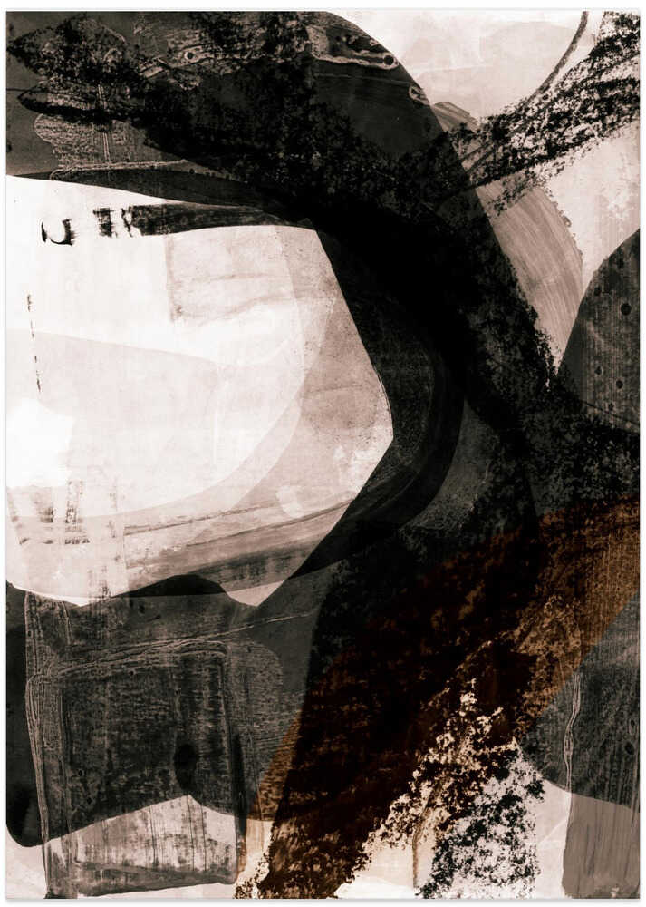 Abstract Sepia Strokes
