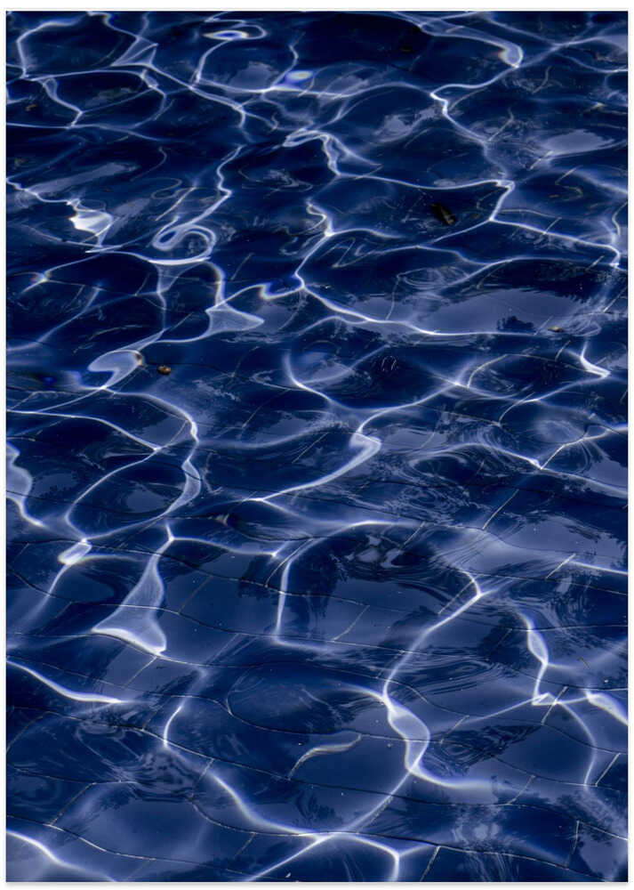 Shimmering Blue Water