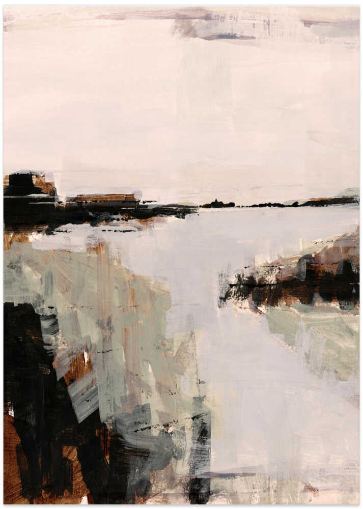 Muted Coastal Landscape