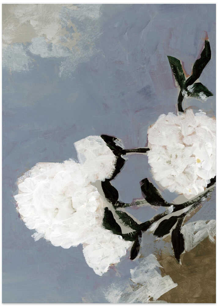 Soft Blue Flowers