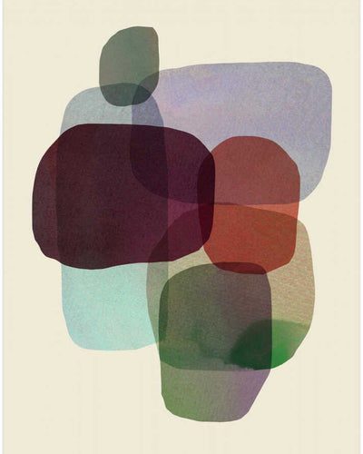 Overlapping Abstract Shapes