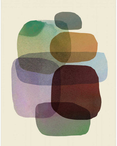 Overlapping Organic Shapes