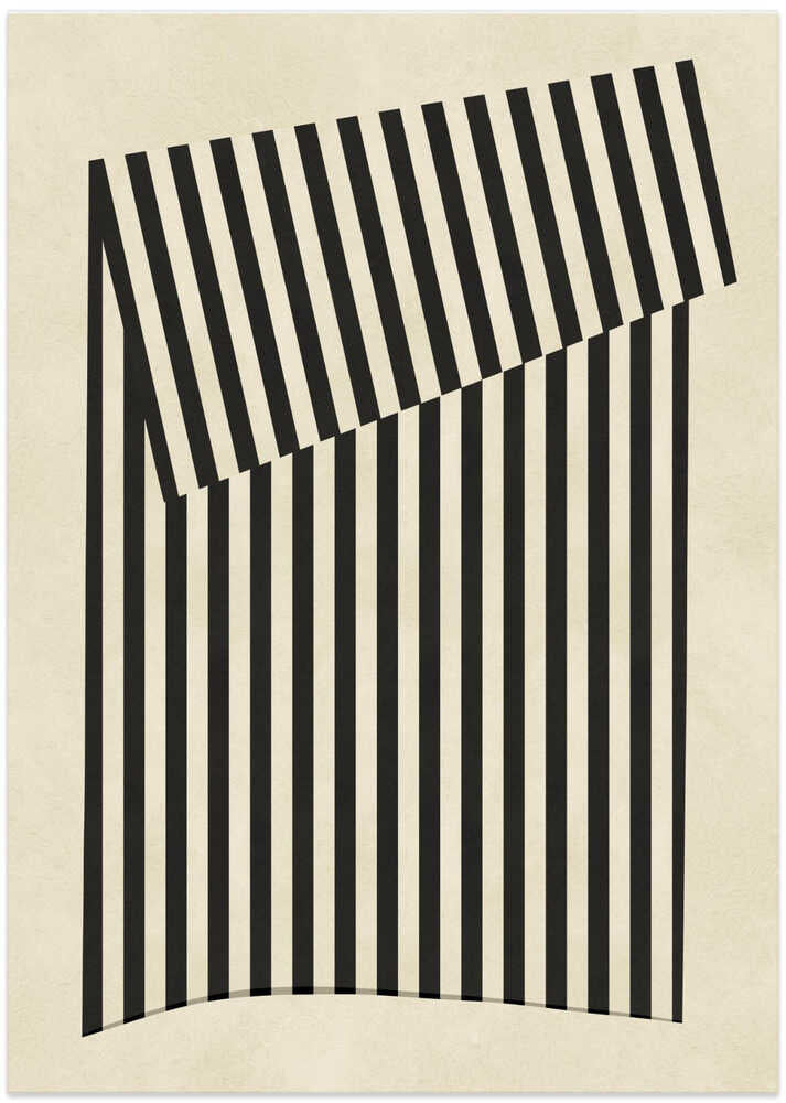 Abstract Striped Design
