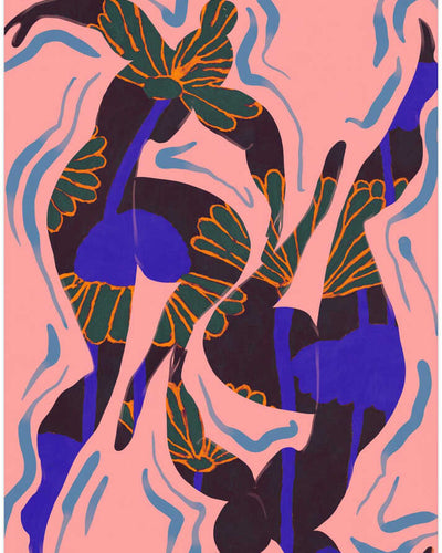 Vibrant Fluid Dance