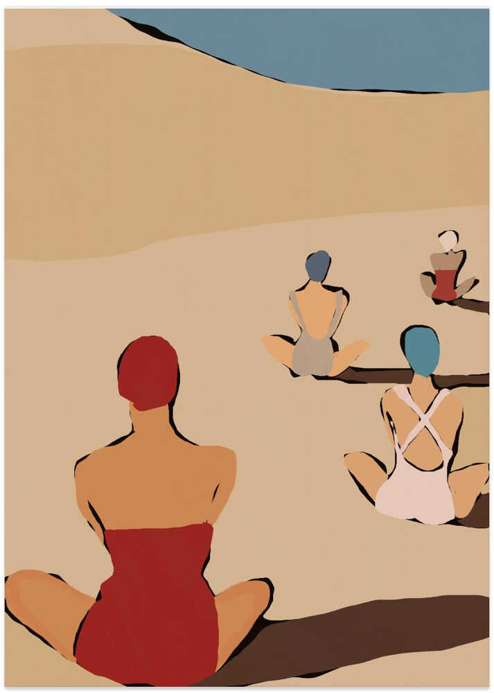 Summer Beach Relaxation
