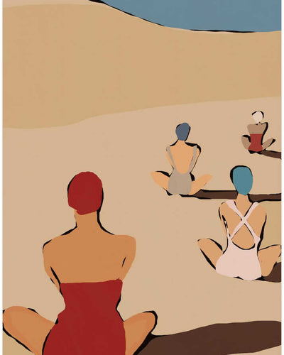 Summer Beach Relaxation