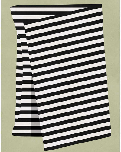 Folded Striped Pattern