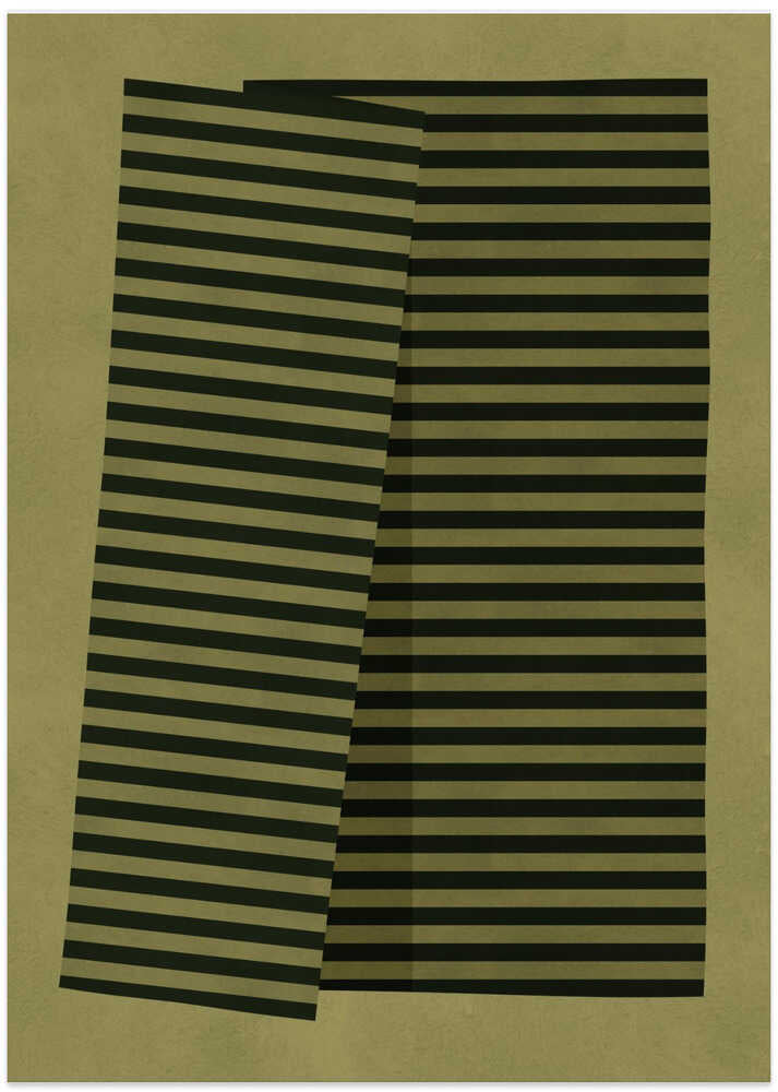 Abstract Striped Shapes