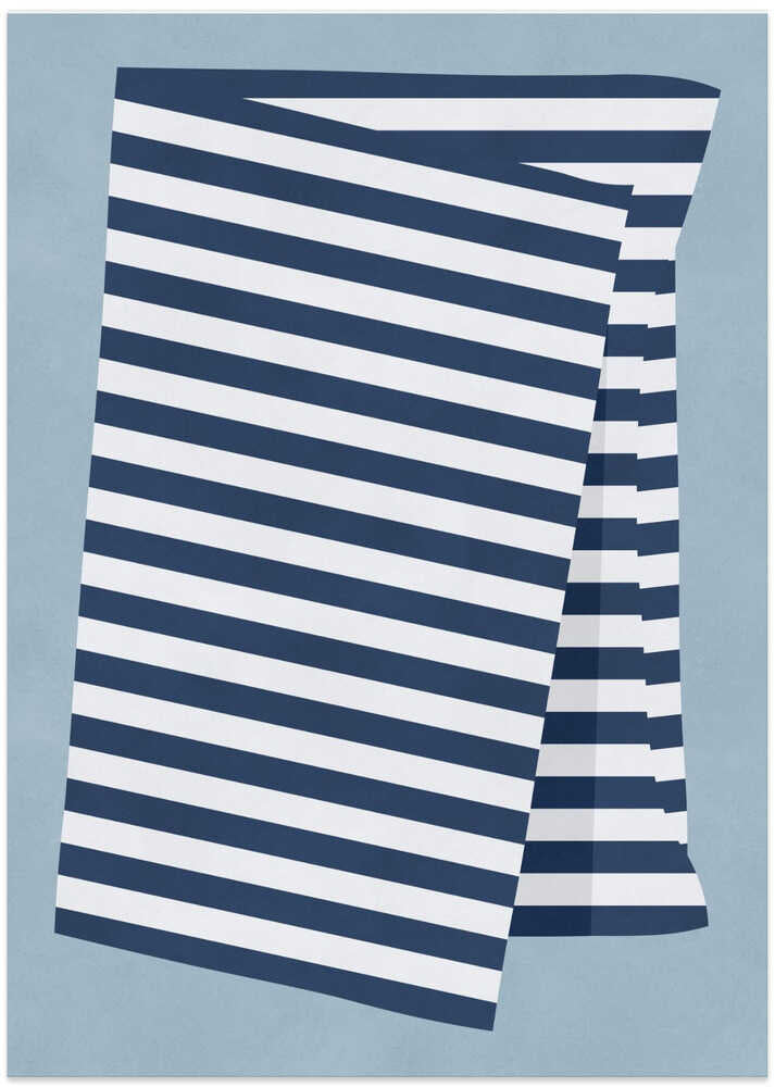 Nautical Folded Stripes