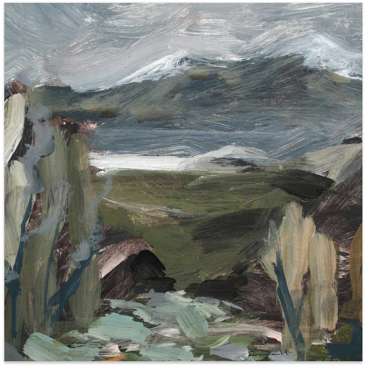 "Swiss View" by Dan Hobday — Landscape Wall Art