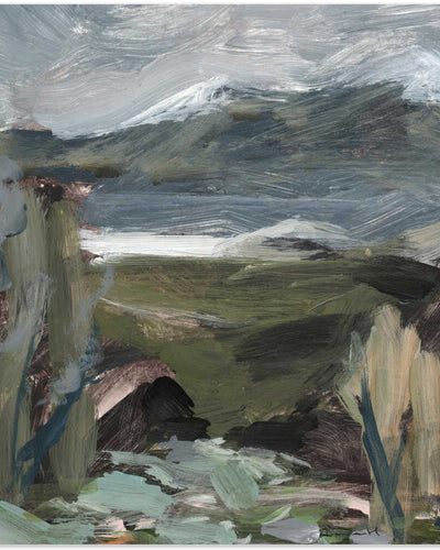 "Swiss View" by Dan Hobday — Landscape Wall Art