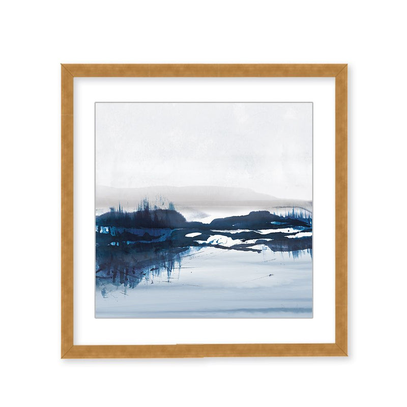 "Sea View" Framed Matted Print Wall Art