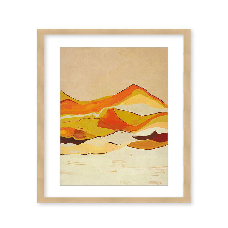 "Dawn's Horizon" Framed Matted Print Wall Art