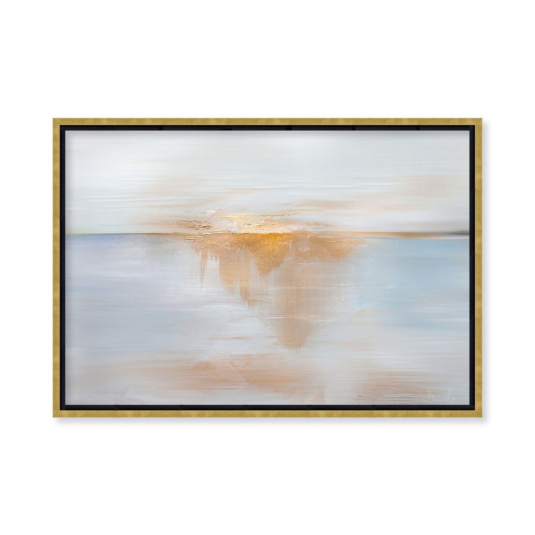 Open box Sea Sun Framed Canvas Wall Art wall art