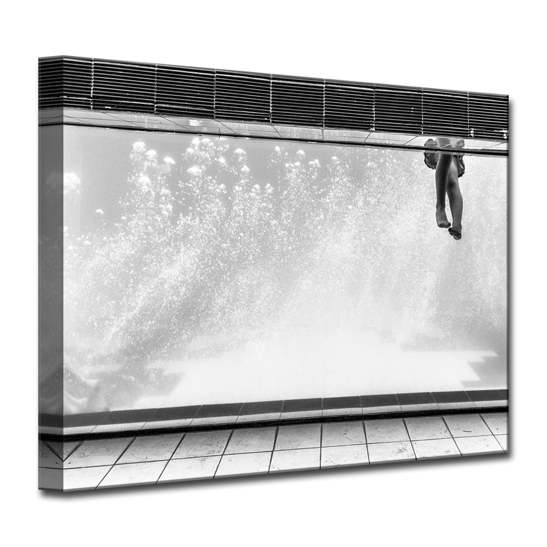 Bubbles' Wrapped Canvas Wall Art