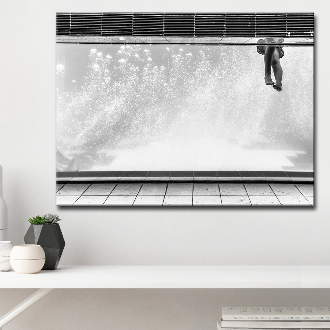 Bubbles' Wrapped Canvas Wall Art