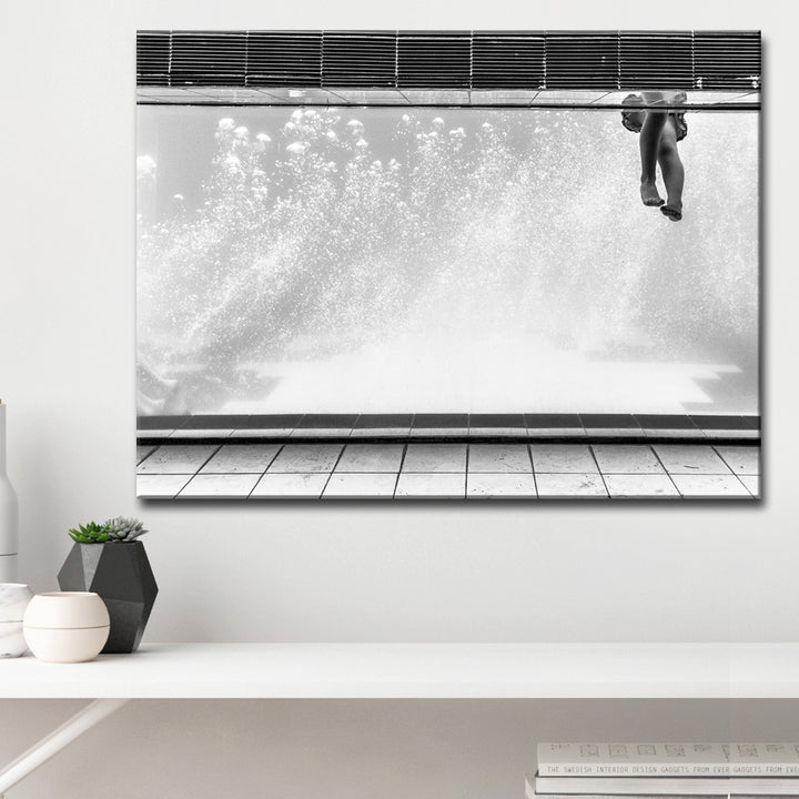 Bubbles' Wrapped Canvas Wall Art