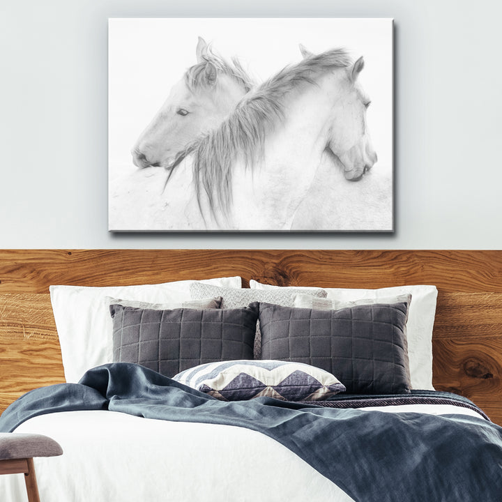 Horses' Wrapped Canvas Wall Art