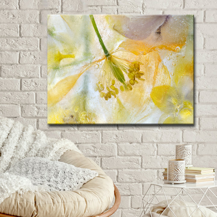 Papaver Ice' Wrapped Canvas Wall Art