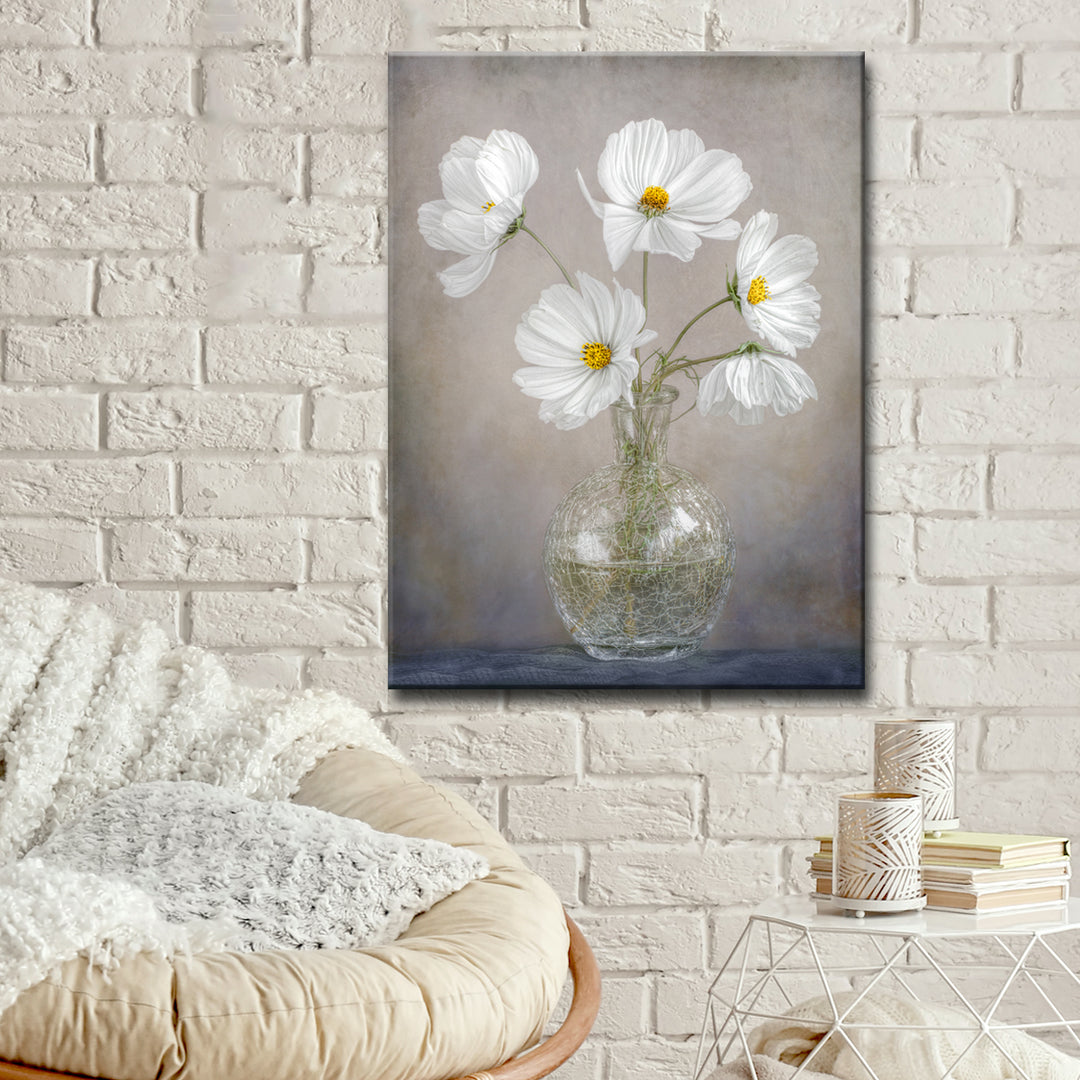 Simply Cosmos' Wrapped Canvas Wall Art