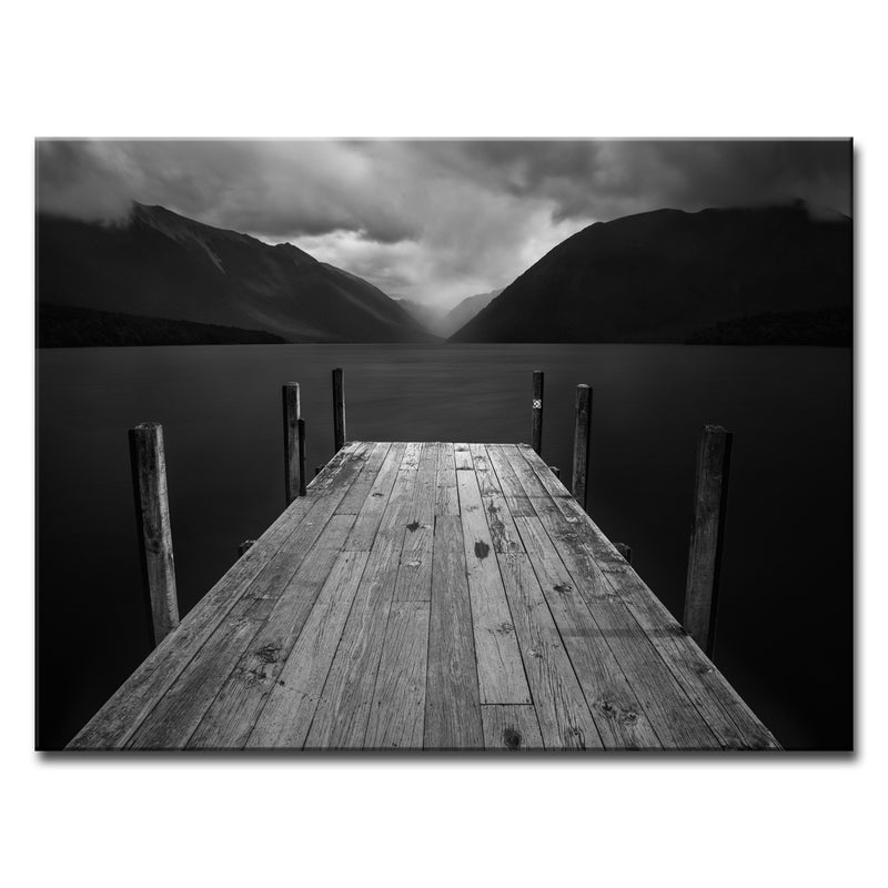 The Lake' Wrapped Canvas Wall Art