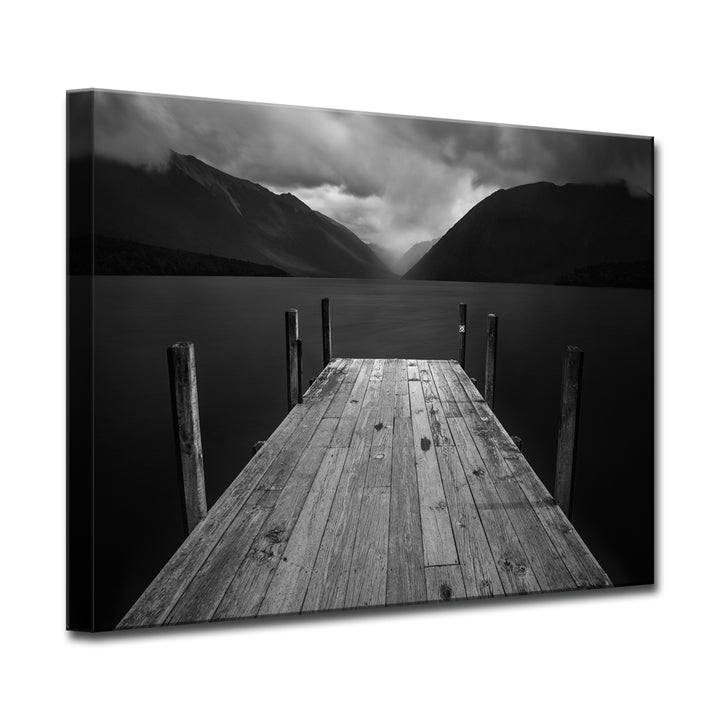 The Lake' Wrapped Canvas Wall Art