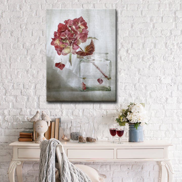 Hydrangea' Wrapped Canvas Wall Art