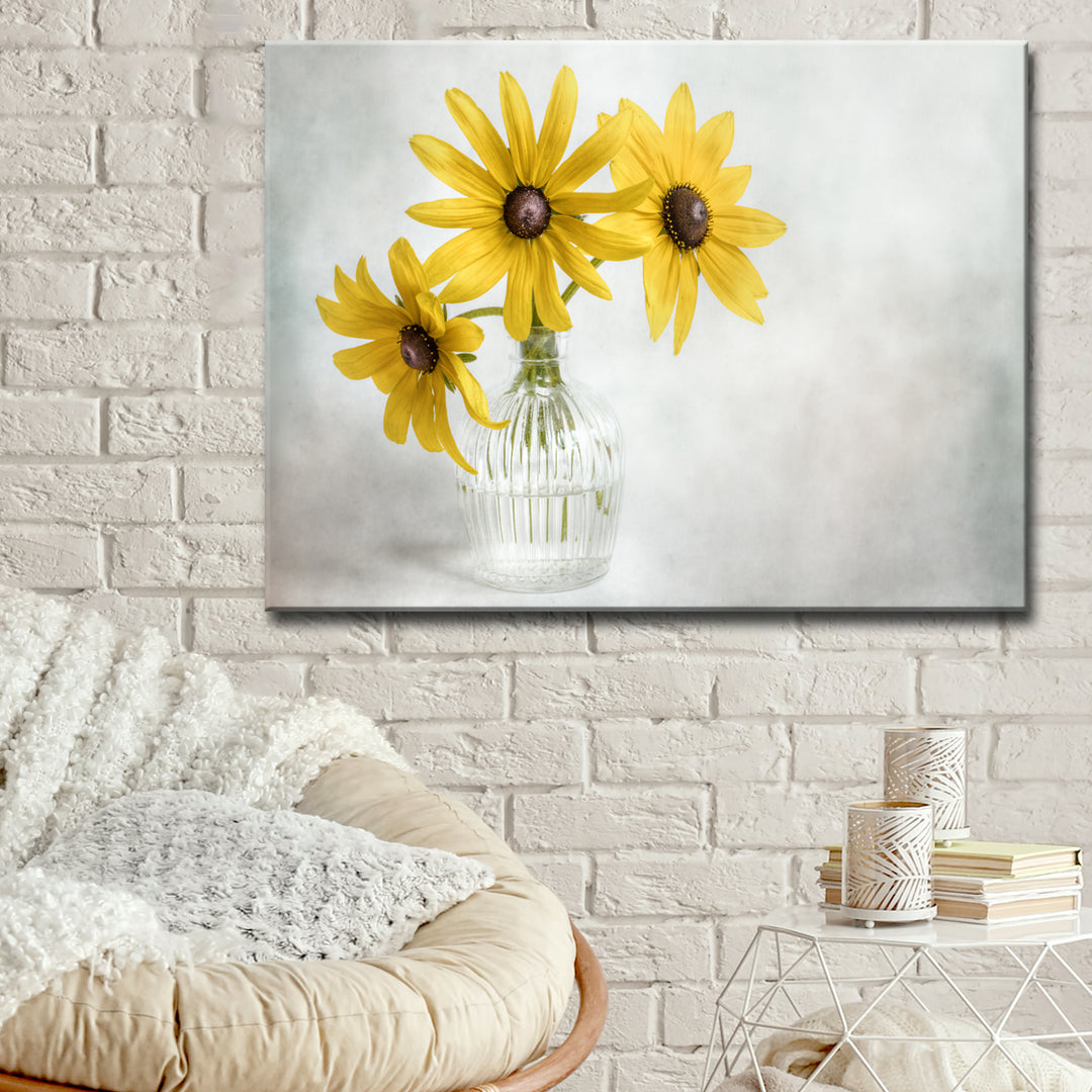 Rudbeckia' Wrapped Canvas Wall Art