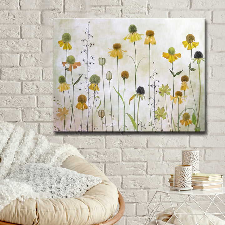 Helenium' Wrapped Canvas Wall Art