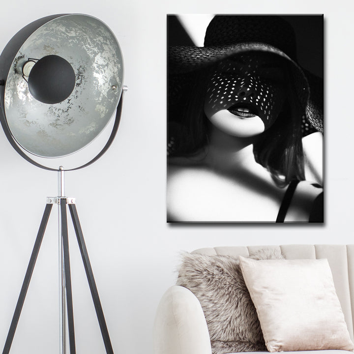 White Dots' Wrapped Canvas Wall Art